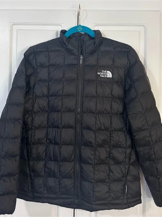 The North Face Black Quilted Puffy Jacket - Men's