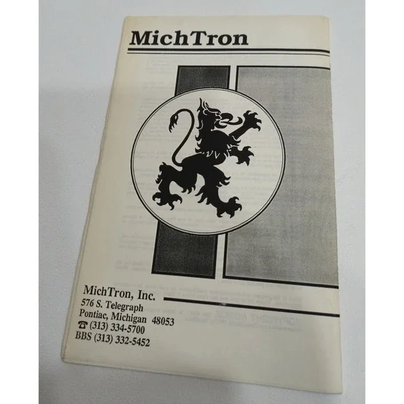 Make It Move Atari ST Graphics Animator Manual Rene De La Briandais MichTron