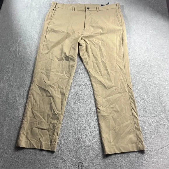 Polo Ralph Lauren Performance Mens Khaki Chino Pants 38x30 Tan Straight Leg