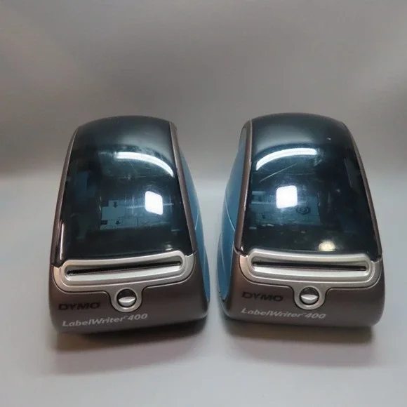 LOT OF 2 Dymo Labelwriter 400 Printer TESTED WORKING NO ACCESSORIES‎ 93089