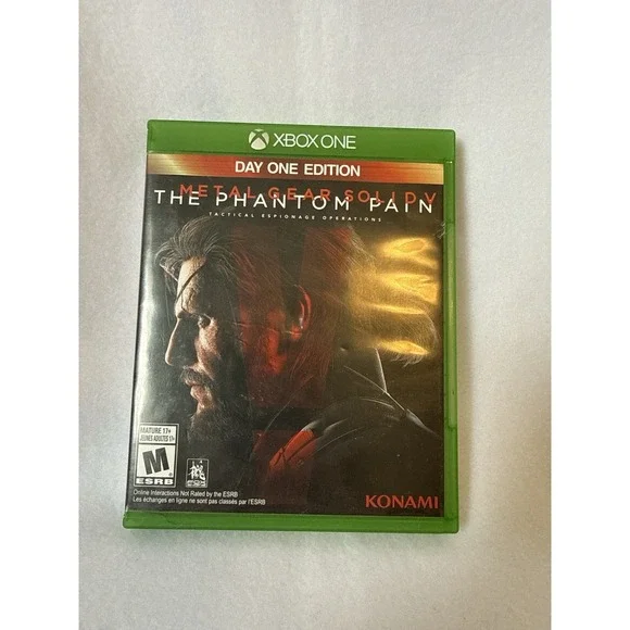 Konami Metal Gear Solid V: The Phantom‎ Pain Day One Ed Xbox One Manual