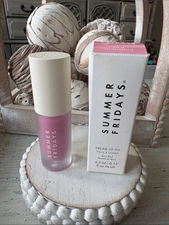 Summer Fridays Dream Lip Oil - Rose Bud