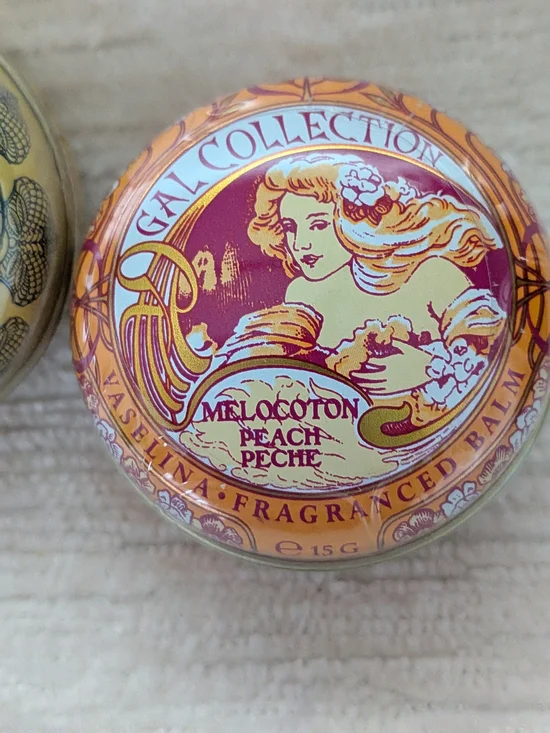 Imported Lip Balms - Set Of Two Peach And Orange From Spain