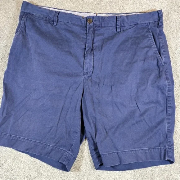 Polo Ralph Lauren Size 40 Men's Classic Fit Shorts Navy Blue Chino Shorts