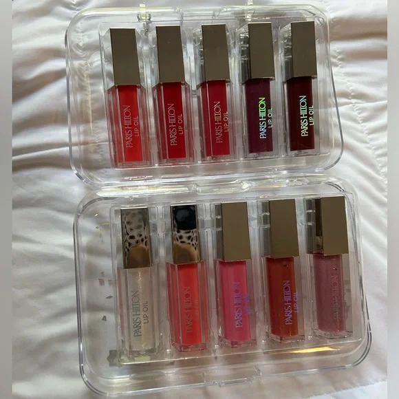 Paris Hilton Lip Oil Collection - Vibrant Shades