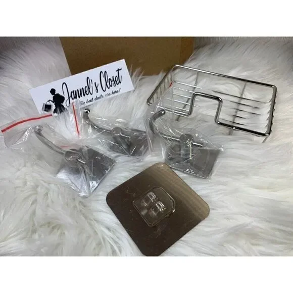 Sticky Hook and Soap Dish Box