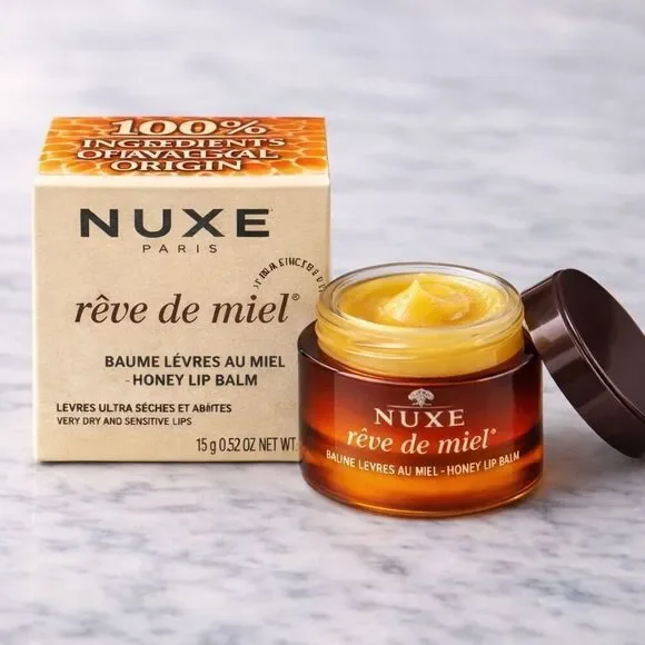 NUXE Rêve de Miel Honey Lip Balm 15g French Pharmacy Repair Dry Lips New in Box