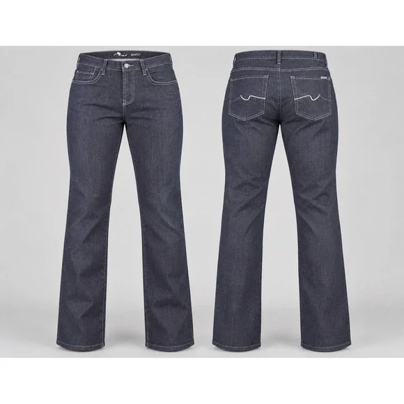 7ForAll Mankind Austyn Jean Men 32x32Blue Relaxed Straight Leg Stretch Dark nwot