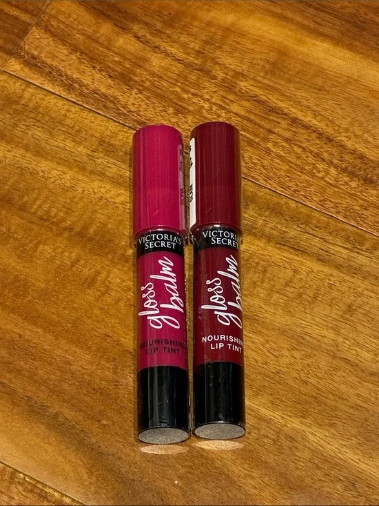 Victoria's Secret Gloss Balm Duo - Bright Pink & Deep Berry
