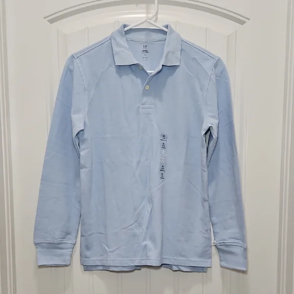 Gap Kids Long Sleeve Polo Shirt