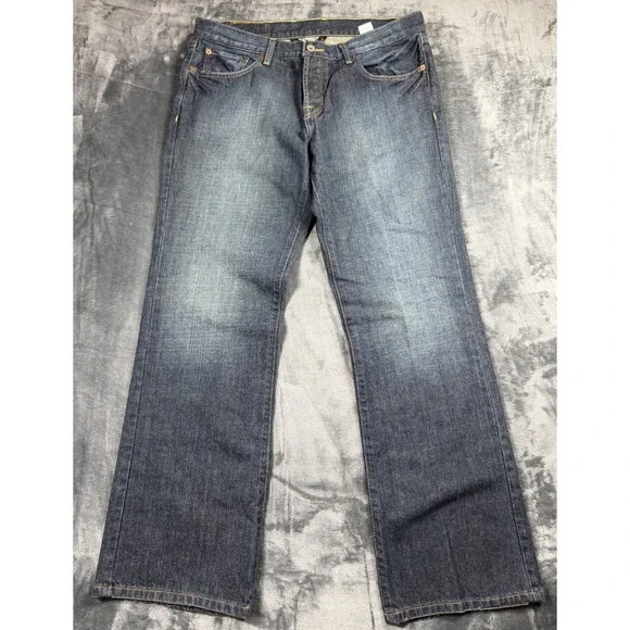 Lucky Brand Gene Montesano Men's 34 100% Cotton Denim Jeans