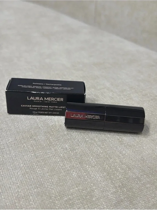 laura mercier Matte Lipstick - Deep Wine Red
