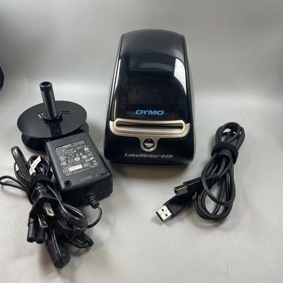 Dymo LabelWriter 450 [1750110] Thermal Label Printer with Power Supply & USB