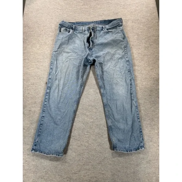 Wrangler Five Star Premium Relaxed Fit Jeans Mens 44x30 Blue Denim 976T1SB