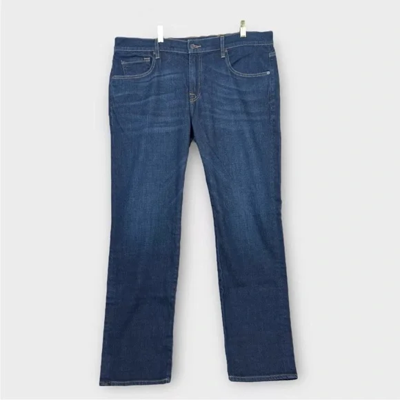 7 For All Mankind Jeans Mens 38x32 Blue Wash The Straight Series 7 Denim Stretch