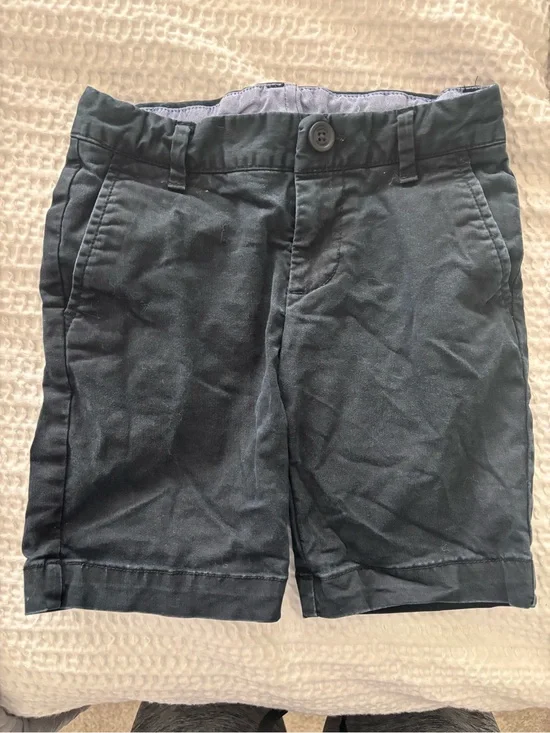 Boys navy uniform clasp Shorts