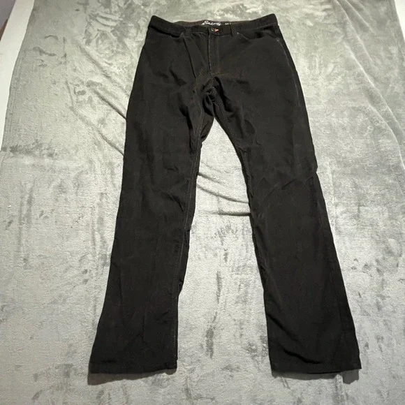 Eddie Bauer Corduroy Pants Mens 38x34 Brown Straight Fit 13207090