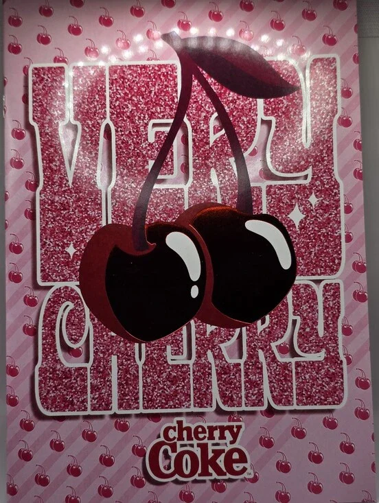 Cherry Coke Notebook