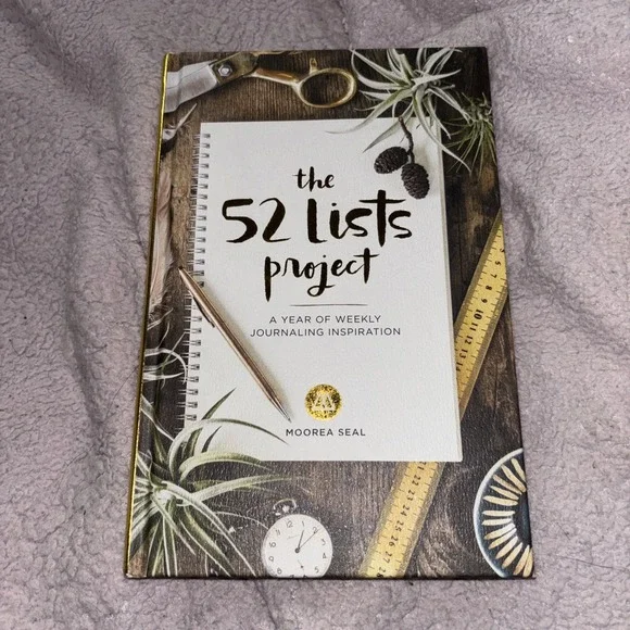The 52 Lists Project Botanical Pattern :‎ A Year of Weekly Journaling