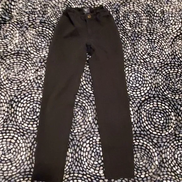 Gap kids black pants 10 adjustable waist