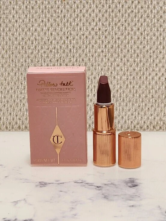 Charlotte Tilbury Matte Revolution Lipstick Pillow Talk Medium MINI Size .03 oz