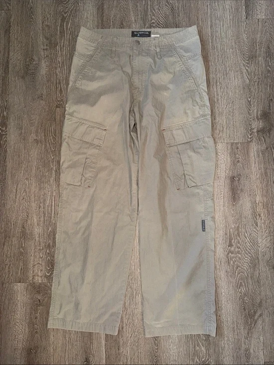 Levi’s Silver tab Jeans Men's Cargo Pants in Light Khaki size 33 vintage y2k