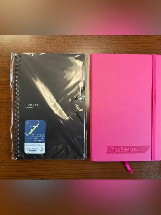 Two notebooks