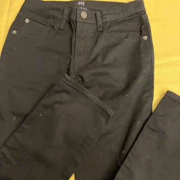 GAP BOYS Black Denim Jeans SIZE 12 brand new