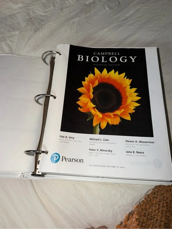 Campbell Biology (11th edition) - Paperback by Lisa A. Urry [binder included]