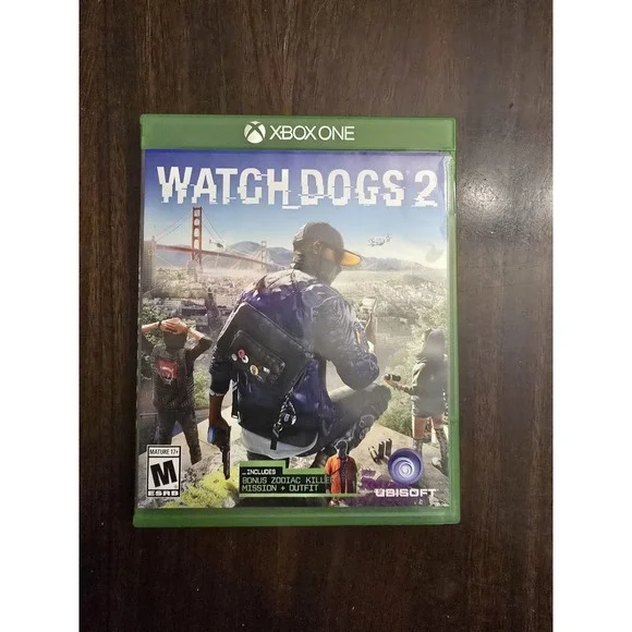 Watch Dogs 2 Video Game for‎ Xbox One ( Rated M)