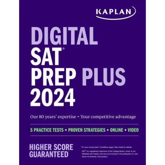 Kaplan Test Prep Ser.: Digital SAT Prep Plus 2024: Prep Book, 1 Realistic...