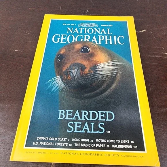 National Geographic Magazine March‎ 1997 No Insert
