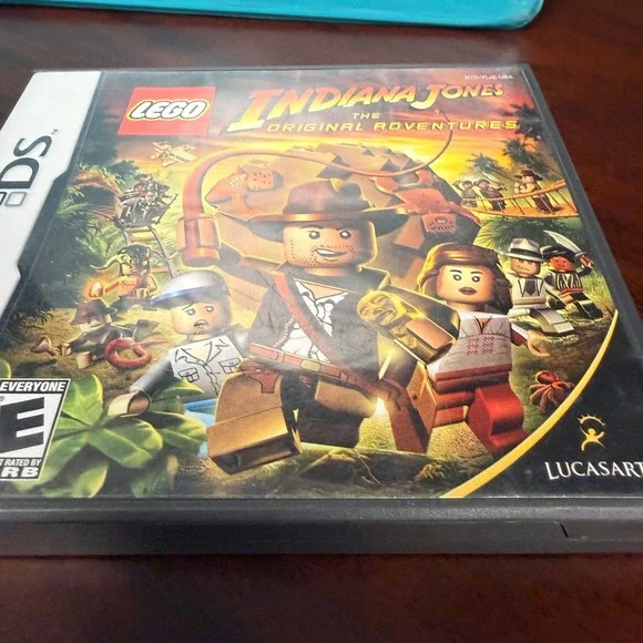 LEGO Indiana Jones: The Original Adventures (Nintendo DS, 2008) Complete in Case