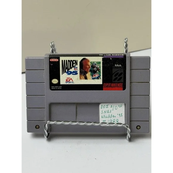 Madden NFL 95 (Super Nintendo Entertainment System, 1994)