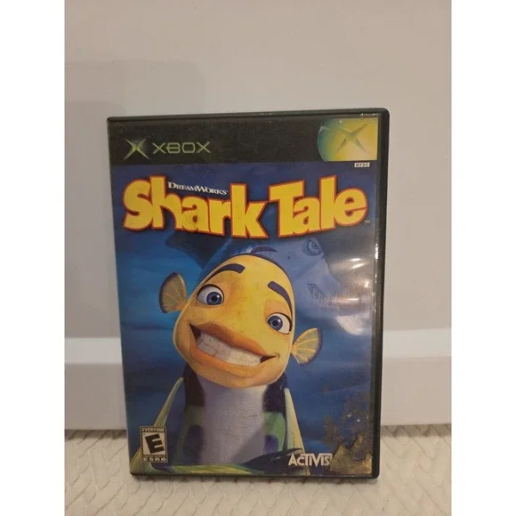 Shark‎ Tale Tail Dreamworks Xbox Tested Game and Case