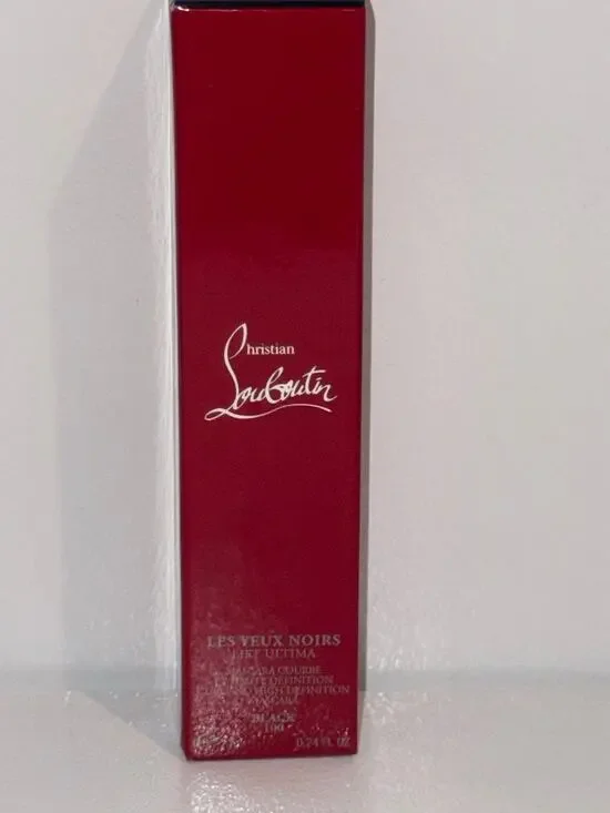 NIB Christian Louboutin Les Yeux Noirs Lift Ultima Mascara Black 100 0.24 oz