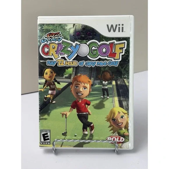 Crazy Golf for Nintendo Wii - Kidz Sports Game Cib Complete