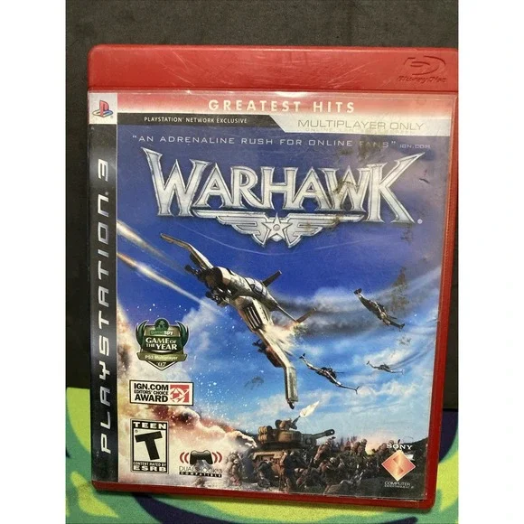 Warhawk Sony Playstation PS3 Game