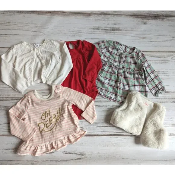 18 Month Toddler Girl Winter Bundle 5 pieces