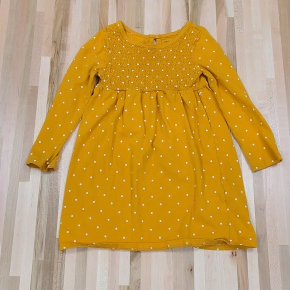 Carter's Polka Dot Long Sleeve Tunic Dress Shirt 4T