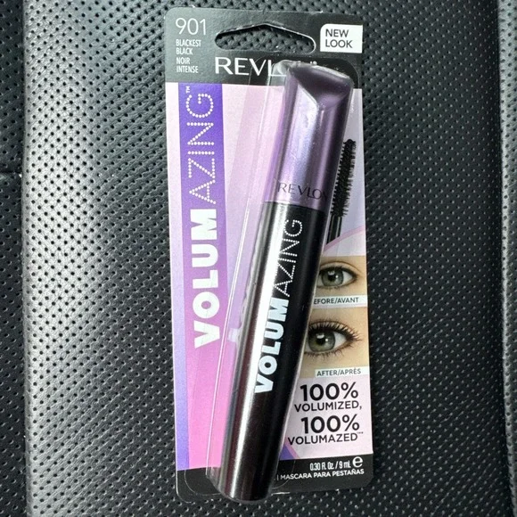 Revlon Volumazing Waterproof Mascara #901 Blackest‎ Black NIB