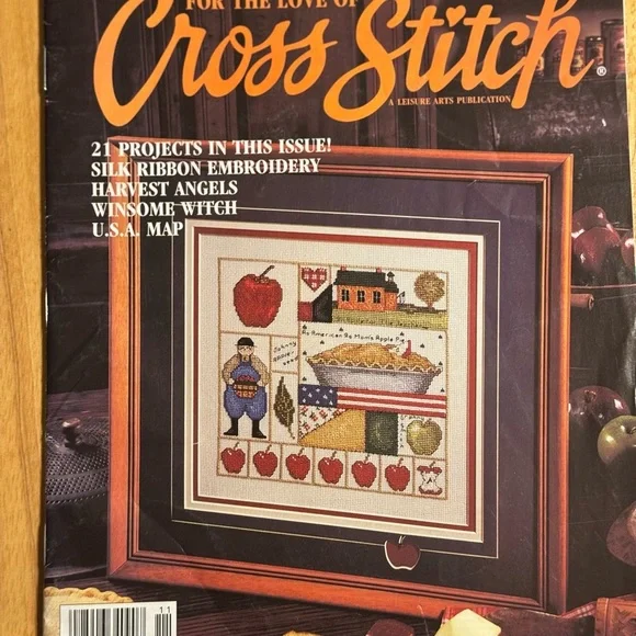 For the Love of Cross Stitch‎ Magazine November 1995