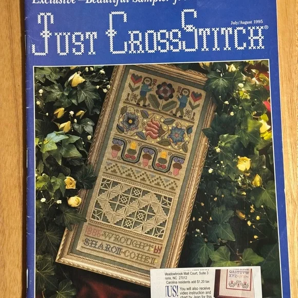 Just CrossStitch Magazine July/August‎ 1995