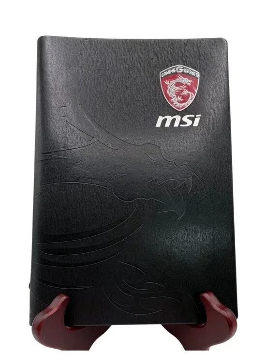 MSI Gaming 30th Anniversary Journal Notebook 2016 Ring Bound Unused Gamer Promo
