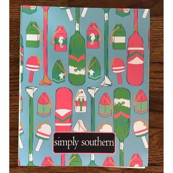 Simply Southern Paddle Print Spiral‎ Bound Notebook