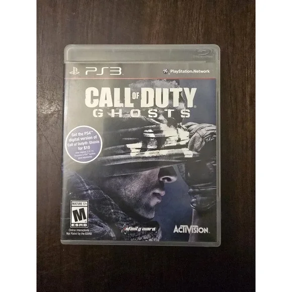 Call of Duty Ghosts PlayStation 3 PS3 Activision Infinity Ward Mature Shooter