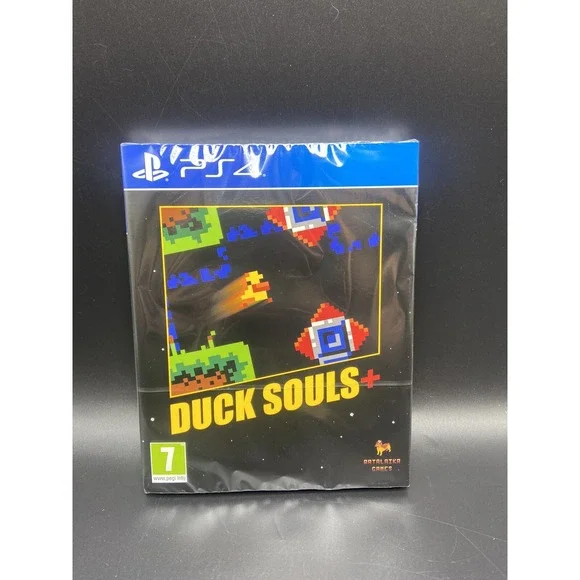 DUCK SOULS+ PS4 Red Art‎ Games Limited Edition (999 Copies) SEALED - SHIPS NOW!