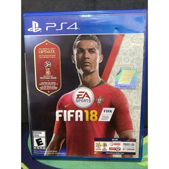 PS4 FIFA 18 (PlayStation 4) World Cup 2018 Update Variant Tested CIB