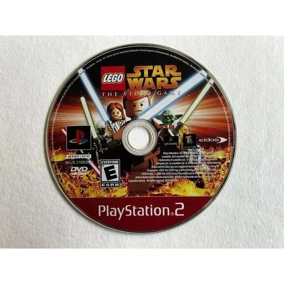 LEGO Star Wars: The Video Game (Sony PlayStation‎ 2, 2005) - DISC ONLY!!!