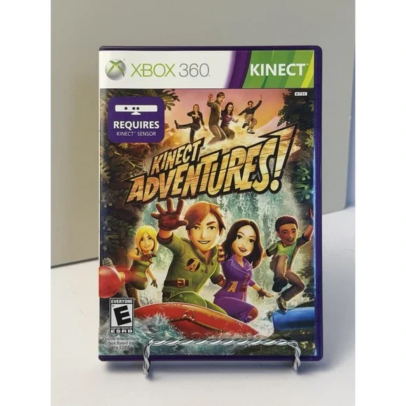 Kinect Adventures (Microsoft Xbox 360, 2010), CIB, Tested and Working